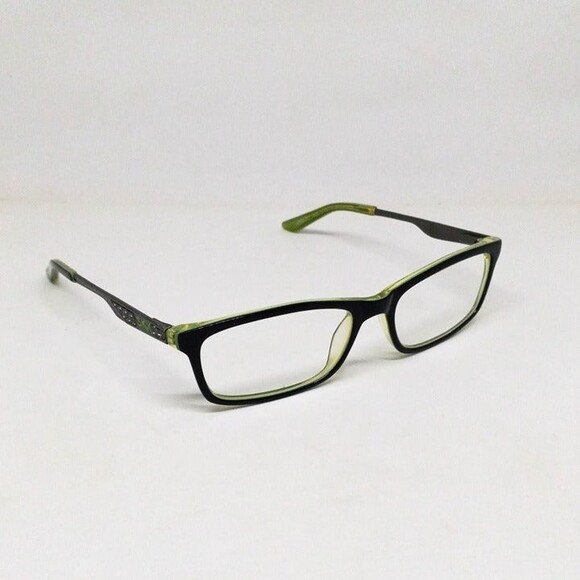 Skechers Children Black & Green Eyeglasses-SE1150-Rectangle-Plastic-Metal Arms - Picture 1 of 9